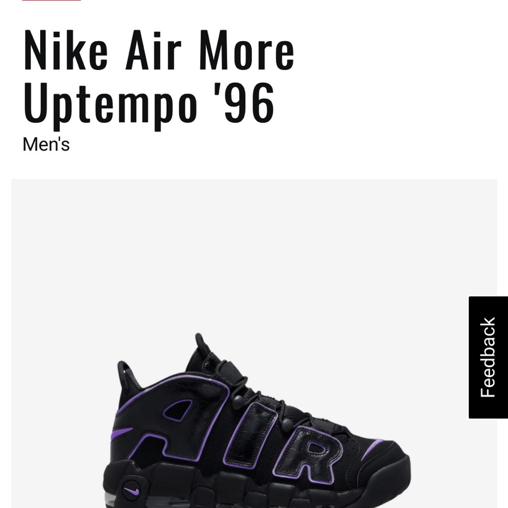 Nike air more uptempo ‘96